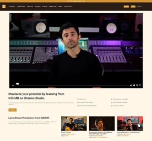 Dharma Online – eLearning Application for Music Production