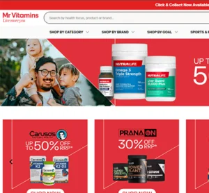 MrVitamins – ECommerce Shopify Application